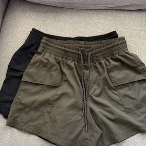High waisted shorts